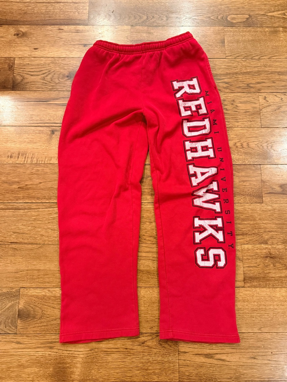 Jansport Red 'Redhawks Miami University' Sweatpants
